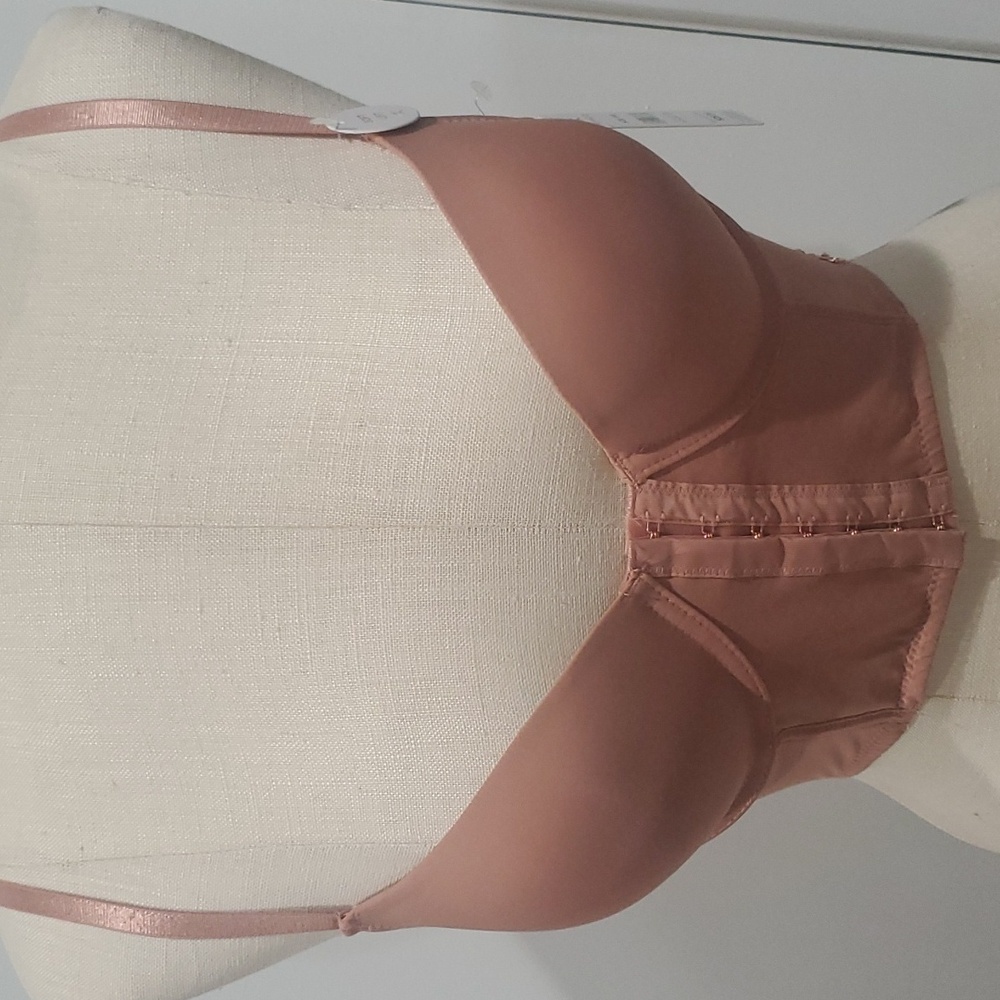 NEW Danskin Bralette Soft Lift Corset Sexy Bra Desert Clay Size 34B
